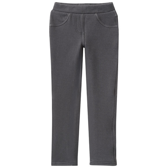 Mädchen Thermo-Jeggings unifarben