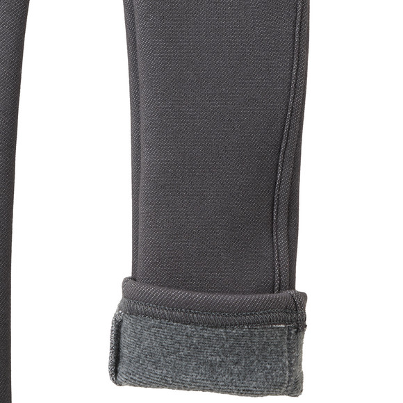 Mädchen Thermo-Jeggings unifarben