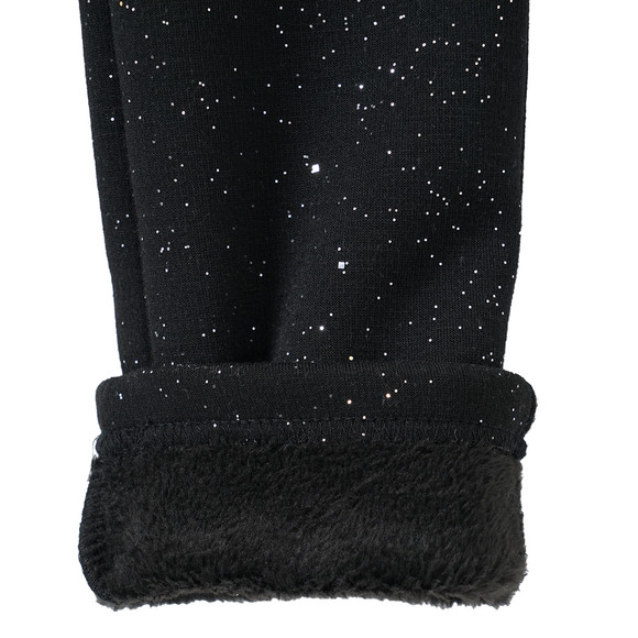 Mädchen Thermo-Leggings mit Folien-Print