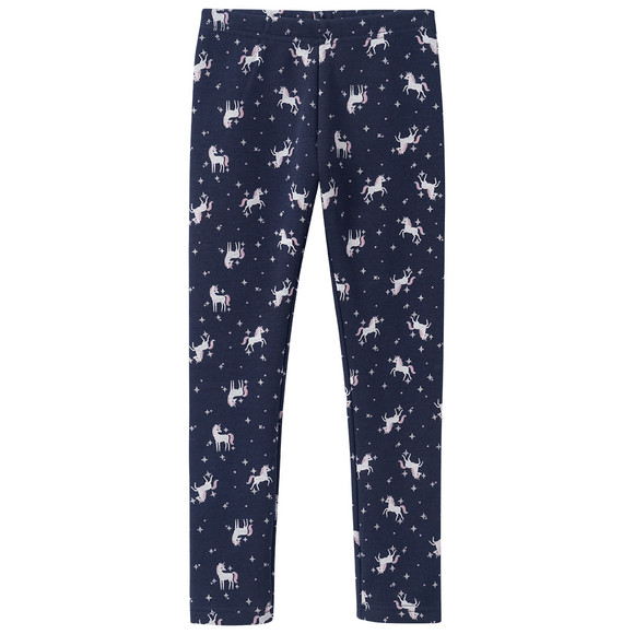 Mädchen Thermo-Leggings mit Allover-Print