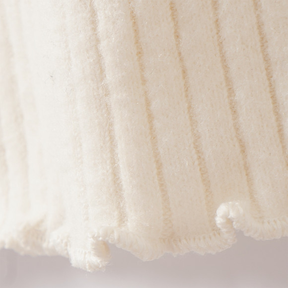 Mädchen Langarmshirt mit Rippstruktur