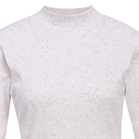 Damen Langarmshirt mit Noppengarn