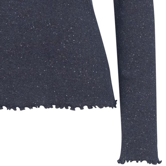 Damen Langarmshirt mit Noppengarn