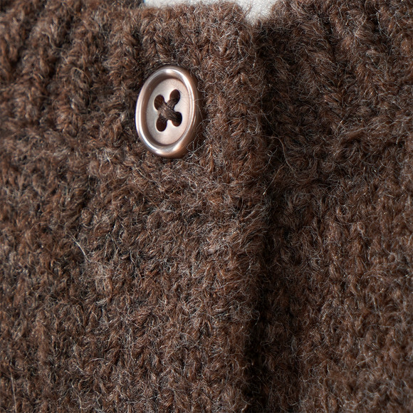 Newborn Strickjacke mit Bären-Motiv