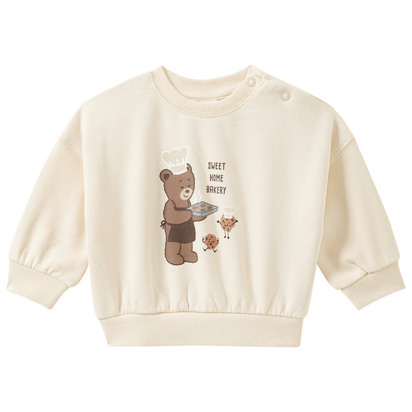 Newborn Sweatshirt mit Bären-Print
