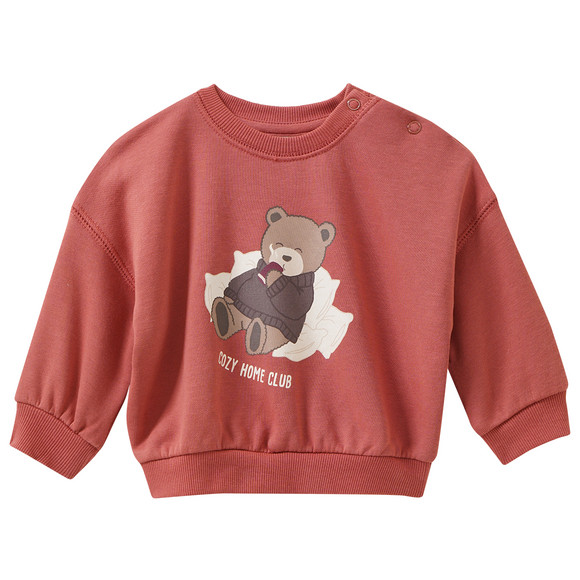 Newborn Sweatshirt mit Bären-Print
