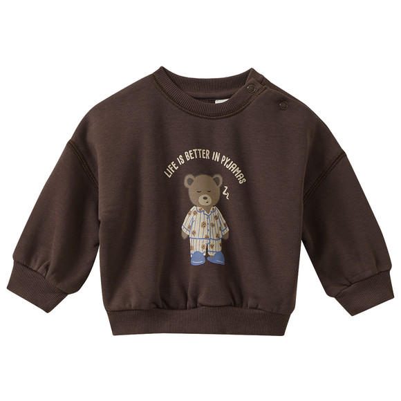 Newborn Sweatshirt mit Bären-Print