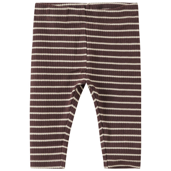 Newborn Leggings mit Rippstruktur