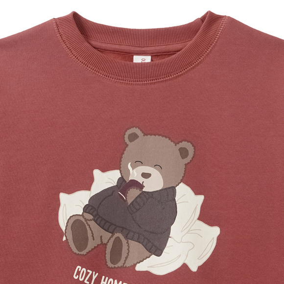 Kinder Sweatshirt mit Bären-Print