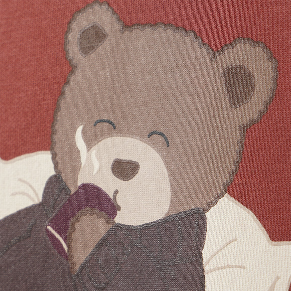 Kinder Sweatshirt mit Bären-Print