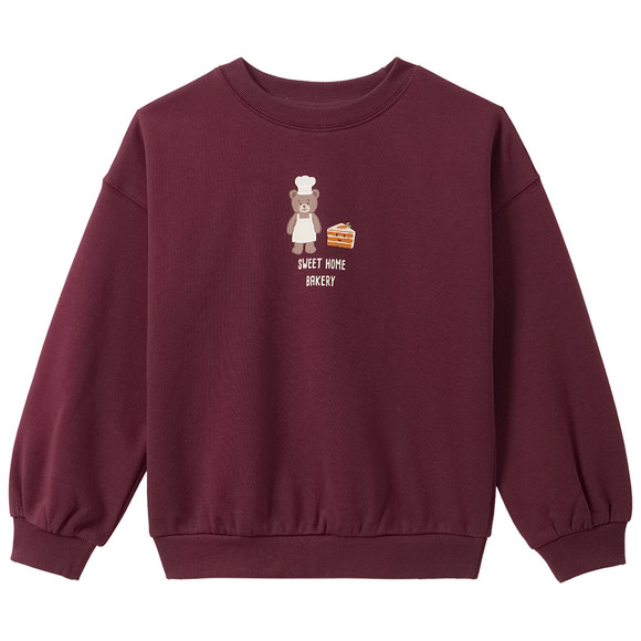 Kinder Sweatshirt mit Bären-Print
