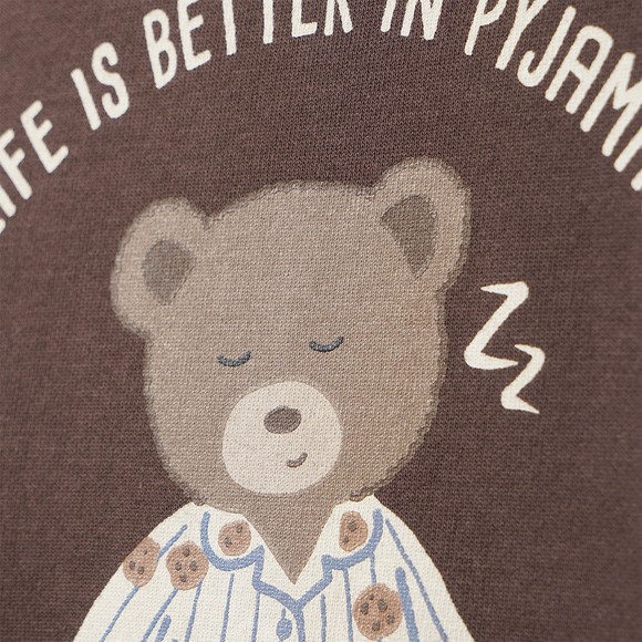 Kinder Sweatshirt mit Bären-Print
