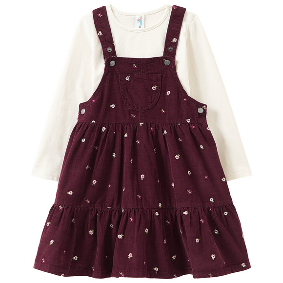 Baby Set mit Latzkleid und Shirt