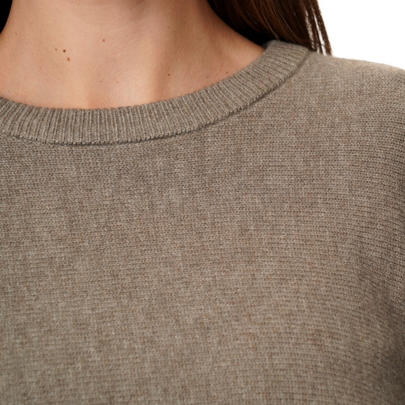 Damen Strickpullover mit Fledermausärmeln