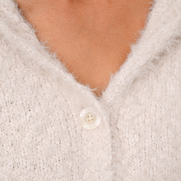 Damesvest met capuchon