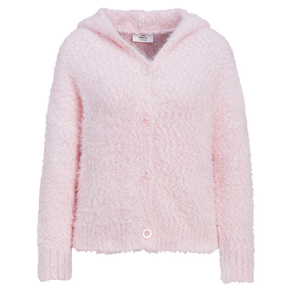 Damesvest met capuchon