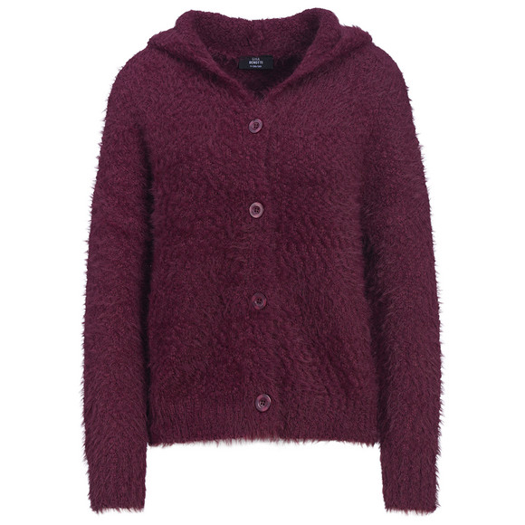 Damesvest met capuchon