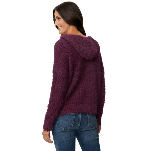 Damesvest met capuchon