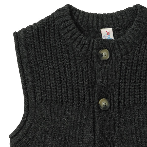 Jungen Strickweste im Oktoberfest-Design