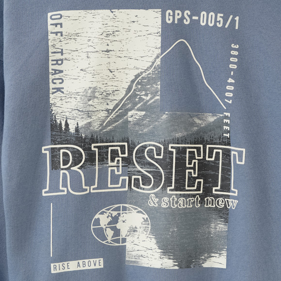 Jungen Hoodie mit Backprint