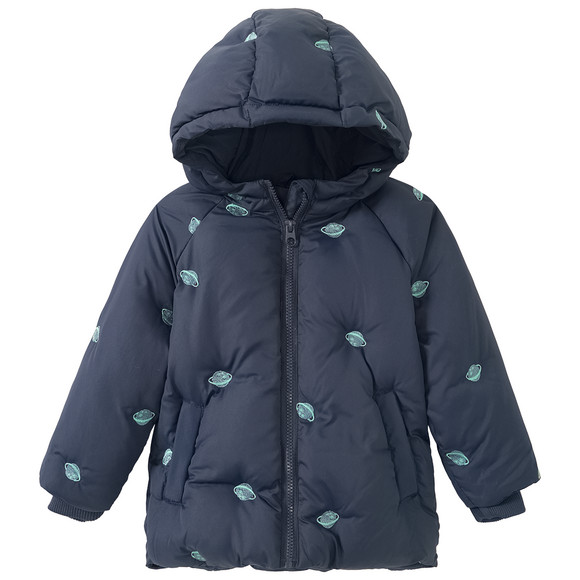 Baby-donsjasje met planeetmotieven