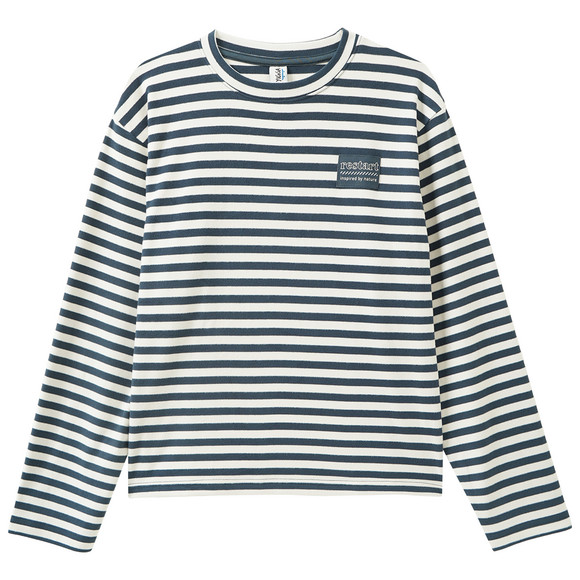 Jungen Langarmshirt mit Streifen