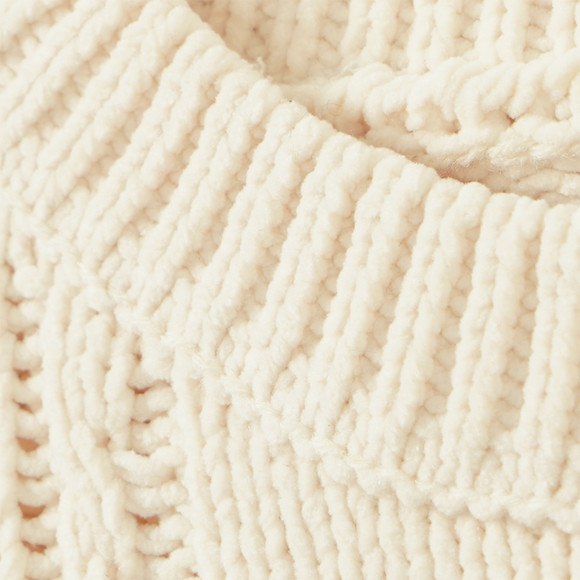 Mädchen Pullunder aus Chenille