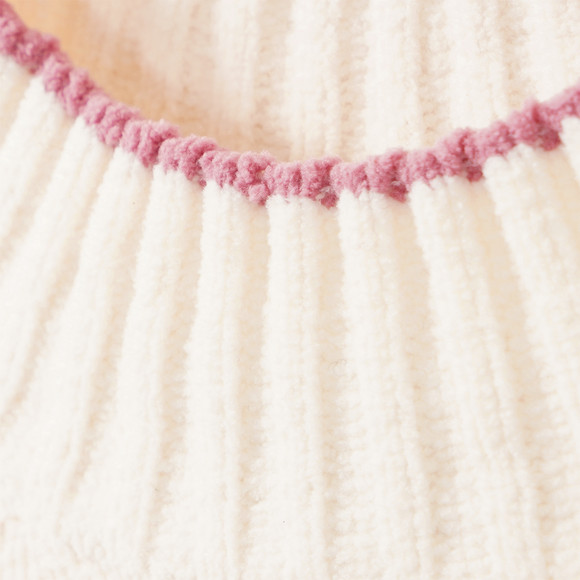 Mädchen Pullover aus Chenille