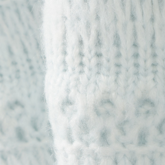 Mädchen Strickpullover unifarben