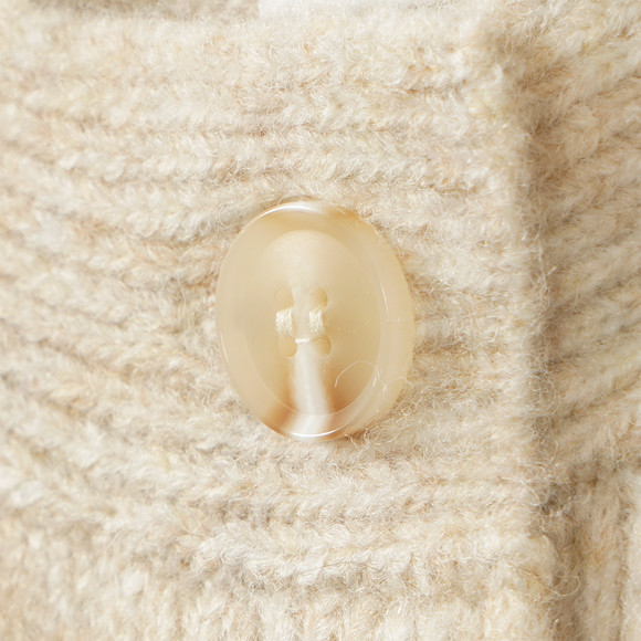 Mädchen Strickweste mit Knopfleiste
