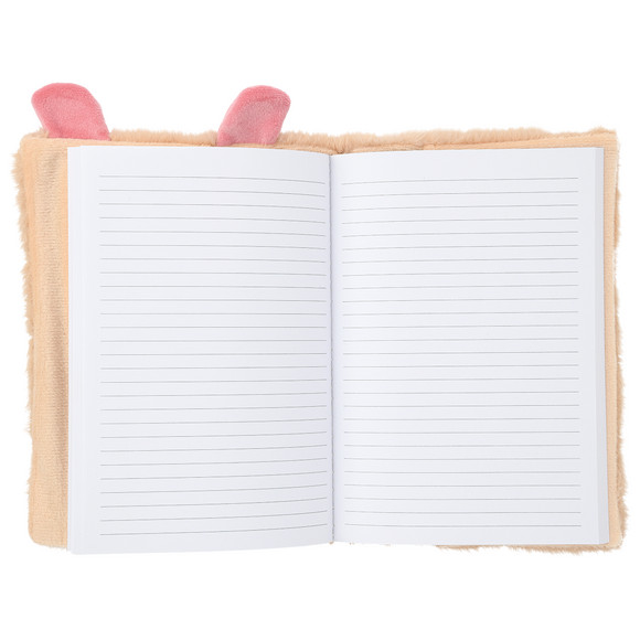Notizbuch aus Plüsch Capybara