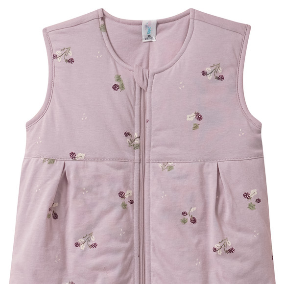 Baby Schlafsack mit Himbeer-Allover