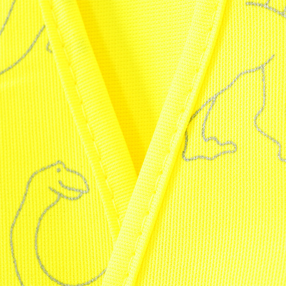 Jungen Warnweste mit Dino-Motiven 