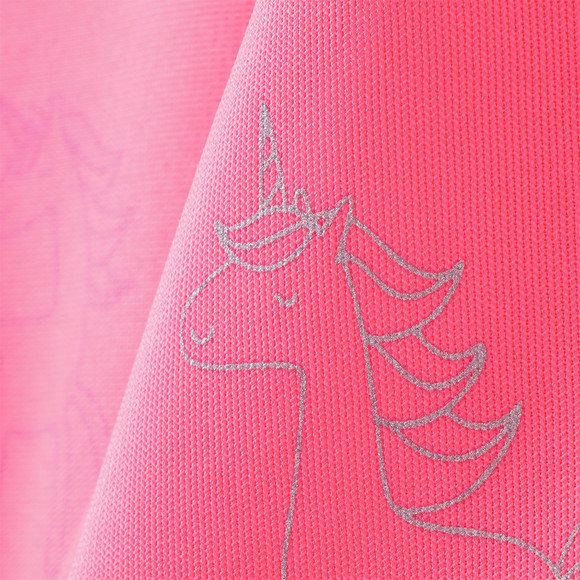 Mädchen Warnweste mit Einhorn-Motiven