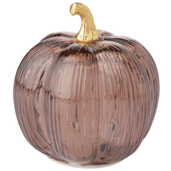 Lampe in Kürbis-Form