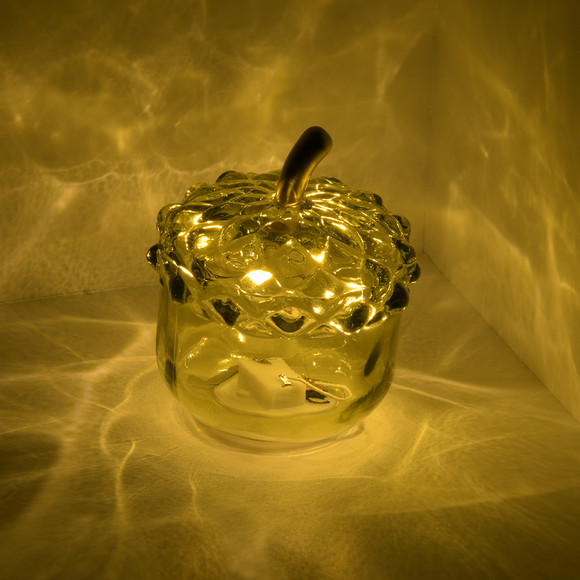 Lampe in Eichel-Optik