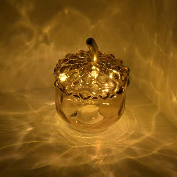 Lampe in Eichel-Optik