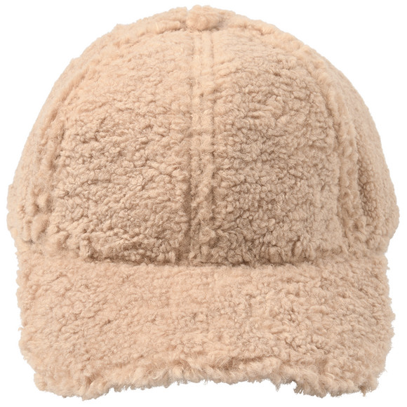 Damen Kappe mit Teddy-Struktur