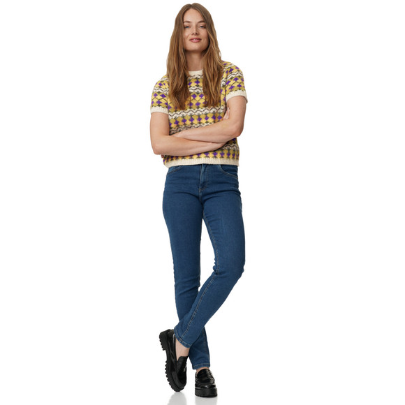 Damen Strickpullover kurzarm