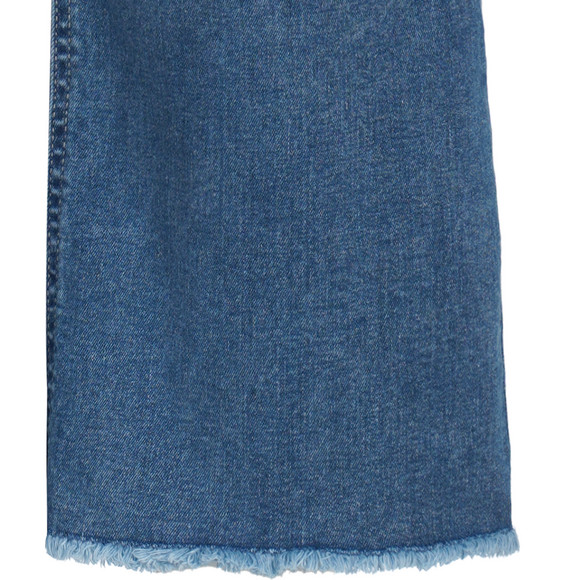Damen Wide-Leg-Jeans mit Nieten Applikation