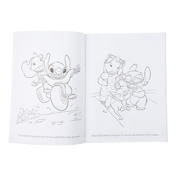 Disney Stitch Malbuch