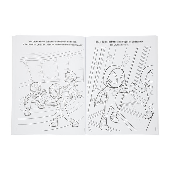 MARVEL Spidey Malbuch