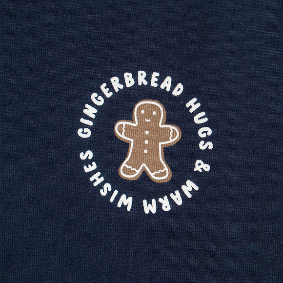 Baby Weihnachtsschlafanzug mit Print