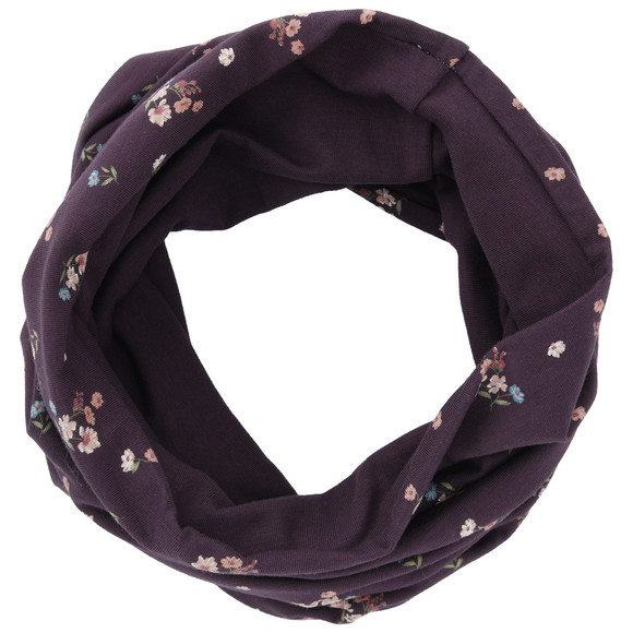 Mädchen Snood mit Blümchen-Allover
