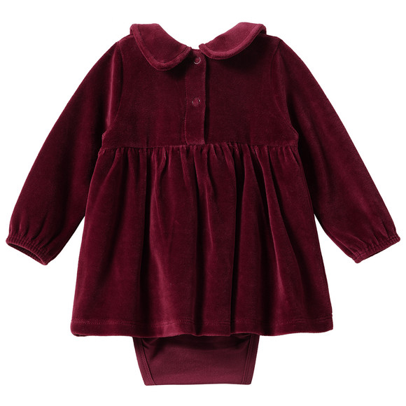 Baby Weihnachtsbody mit Stickerei