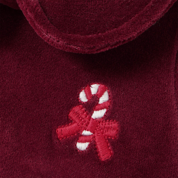 Baby Weihnachtsbody mit Stickerei