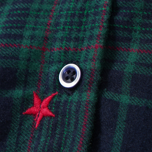 Baby Weihnachtsbody mit Stickerei