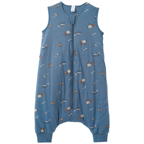Baby Schlafoverall mit Bein und Allover-Print