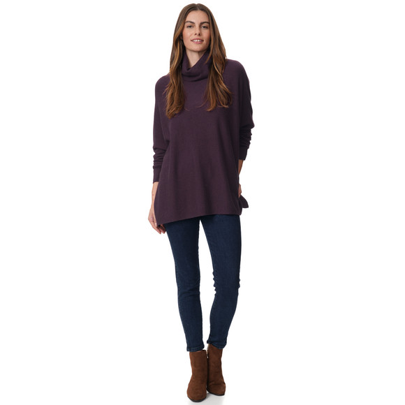 Damen Woll-Pullover mit Rollkragen