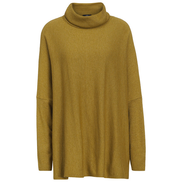 Damen Woll-Pullover mit Rollkragen